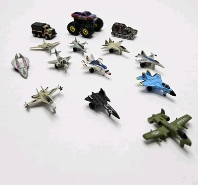 Vintage Micro Machines Aircraft Plane Tank Military Monster Truck Lot 14 - Image 1 of 4