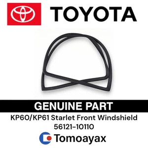 56121-10110 Toyota Starlet KP60 KP61 Weatherstrip parabrisas vidrio delantero OEM JDM - Imagen 1 de 1