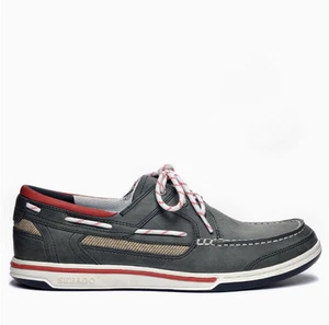 Zapato De Barco Sebago Triton De Tres Ojos Para Hombre Colores Asortidos NUEVO - Imagen 1 de 7