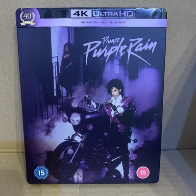 Purple Rain 40th Anniversary Steelbook - Motorbike [4K Ultra HD] Region Free - Image 1 of 4