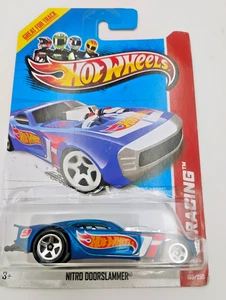 NUOVA CON SCATOLA HOT WHEELS 2014 HW RACE 103/250 NITRO FERMAPORTA HOTWHEELS BLU - Foto 1 di 3