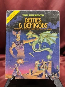 Advanced D&D 1st Edition 2nd Print Deities & Demigods w/ CTHULHU AD&D 144 pages - Bild 1 von 9