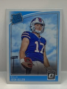 Panini Donruss Optic #154 2018 Josh Allen clasificación RC Rookie Bills MVP - Imagen 1 de 3