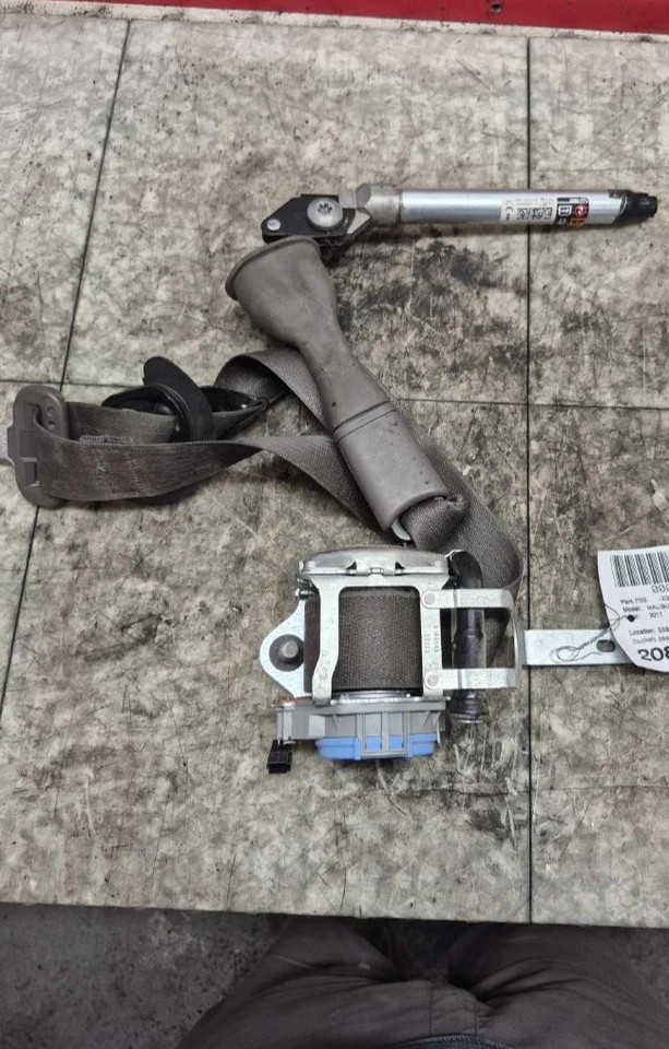 Chevrolet Malibu 2016-2019 conjunto retractor cinturón de seguridad delantero derecho OEM NEGRO Foto 1 de 1