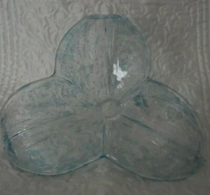 Art Glass Hand Blown TRUMPET  Flower Vase  Vintage - Picture 1 of 3