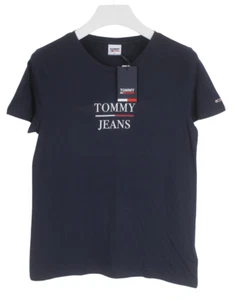 TOMMY HILFIGER Jeans Skinny Essential T-Shirt Women's XL ShortSleeve Crew Collar - Picture 1 of 9
