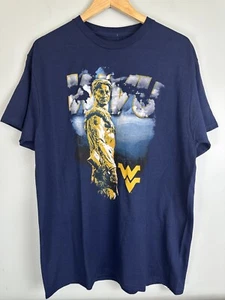 Majestic West Virginia University Short Sleeve Mountaineer T-Shirt Men’s L New - Picture 1 of 8