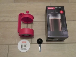 NEU BODUM Brasilien 8 Tassen 34 Unzen French Press Kaffeemaschine Rot Kolben nur Rahmen - Bild 1 von 8