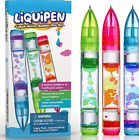 3PCS Creative Colorful Oil Drop Pen Pressure Reduce Kids Toys Christmas Birthday
