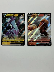Pokémon Gx Lot (2) Torkoal Toxtricity Holo - Picture 1 of 4