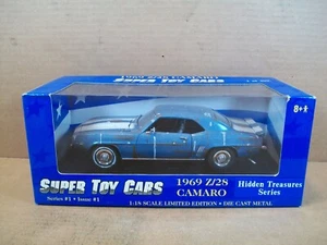 American Muscle~Super Toy Cars~Hidden Treasures~1969 Z/28 Camaro~ 1 of 399 ~1:18 - Picture 1 of 12