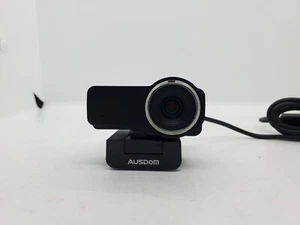 AUSDOM AW635 1080p Streaming Live Webcam Black - FREE SHIPPING a - Picture 1 of 5