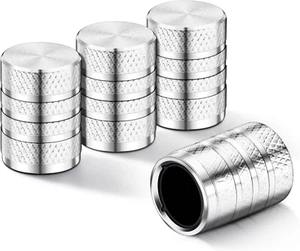 Tire Valve Stem Caps, Silver(4 Pack) - Picture 1 of 1