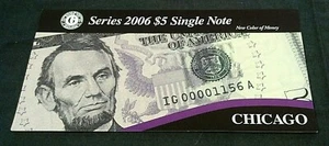 2006 $5 FRN LOW SERIAL #2217. REDUCED 2/26/25 (475) - Picture 1 of 2