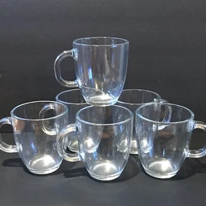 Bodum Glass Bistro Double Wall Cafe Latte Clear Cups - Picture 1 of 3