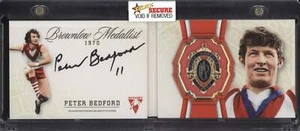 Peter Bedford 2024 Select Brownlow Medallist 1970 Booklet Signature 54/150 - Picture 1 of 2