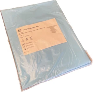 Isolation Gown Ten Pack - Non-Surgical Size XL W/ Thumbhooks Perforated Back  - Picture 1 of 1