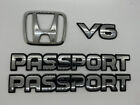 1994 - 2002 HONDA PASSPORT V6 CHROME REAR TAILGATE SIDE DOOR EMBLEM LOGO BADGE Honda Passport