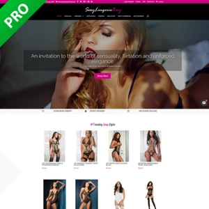 Negozio dropshipping lingerie professionale | dropship negozio chiavi in mano | sito web - Foto 1 di 3