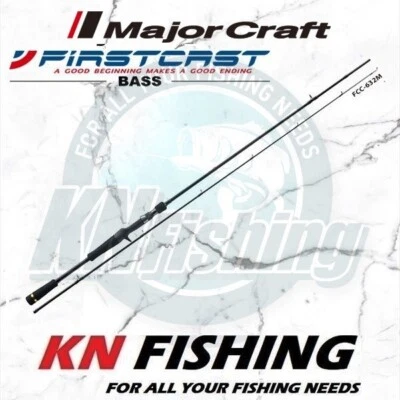 MAJOR CRAFT FCC-632M FIRSTCAST BASS Spinning Rod 1.92m 1/4-3/4oz 7-21gr - Image 1 of 4