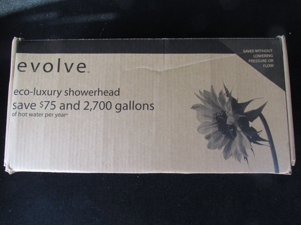 Cabezal de ducha Evolve Eco-Lujo Foto 1 de 3