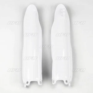 UFO Fork Slider Protectors Yamaha YZF 250 450 2008 - 2009 White - Picture 1 of 1