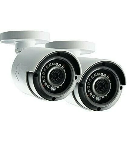 Lorex LAB243 2K 4MP Super HD Bullet Security Cameras, 130ft, CNV (2 Pack) - Image 1 of 1