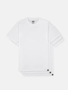 Dickies T-Shirt Pack (3 T-Shirts) White DK621091WHX1 Fast free delivery - Picture 1 of 4