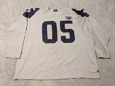 Vintage Fubu Sweater Mens XXXL Gray Sports Collection Throwback 90s Sweatshirt  - Image 1 of 4