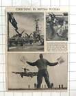 1950 Australian Aircraft Carrier Sydney, Exercises In British Waters