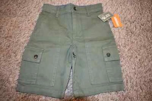 G8i4 NWT Boys 4T 7 8 10 12 GYMBOREE Outback Adventure Green Utility Cargo Shorts - Picture 1 of 3