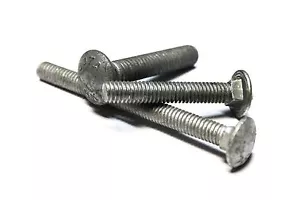 (500) 1/4x1" Schlittenschrauben - feuerverzinkt - Bild 1 von 1