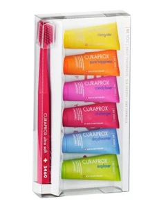 BE YOU Six-Taste Mini Pack - Zahnpasta 10 ml (6 Stück) + CS 5460 - Bild 1 von 1