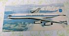 1961 RPPC Pan American Intercontinental Jet 6 3/4 x 3 1/4 Posted Sussex England