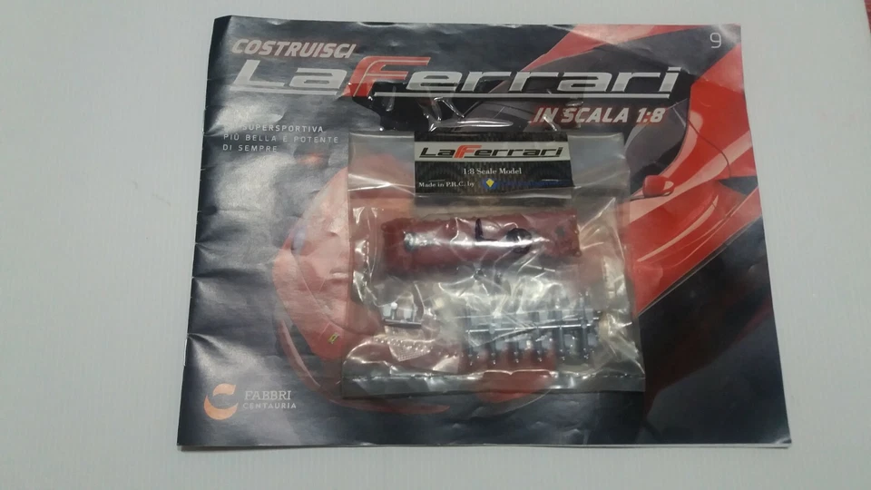 Ferrari laferrari 1:8 centauria laferrari hacchette montato,altaya,pocher n 9 - Immagine 1 di 1