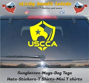 USCCA 6 Zoll Fenster Vinyl Aufkleber Aufkleber - Bild 1 von 15