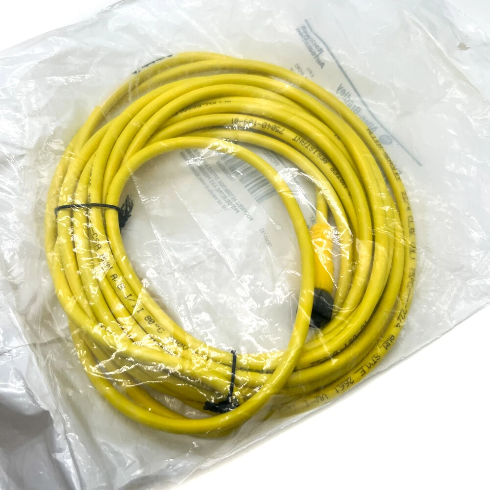Allen Bradley Bulletin 889d QD CORDSET 4 Pin 5 Meter Surplus DC Micro