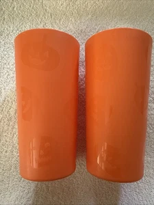 Vasos Mainstays Halloween 26oz naranja edición Halloween tazas de plástico 2 un. - Imagen 1 de 8