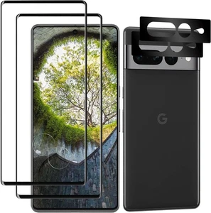 Protector de pantalla y lente de cámara de vidrio para Google Pixel 9 Pro XL 8A 8 8 Pro 6/6A/7 - Imagen 1 de 12