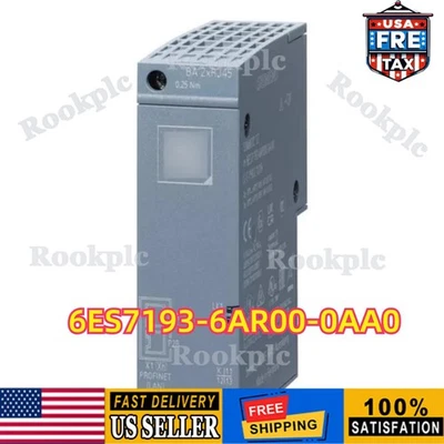 New Siemens 6ES7 193-6AR00-0AA0 6ES7193-6AR00-0AA0 SIMATIC ET 200SP BusAdapter - Image 1 of 4
