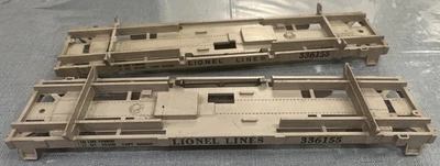 Lot (2) Lionel 336155 Log Dump Car Bed Parts - Image 1 of 4