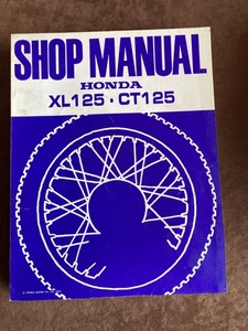 Werkstatt Handbuch Shop Manual XL 125 CT125   1976 Englisch - Picture 1 of 1