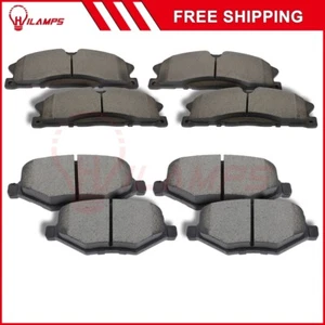 For Ford 2013-2019 Lincoln MKS MKT 2013-2016 Front And Rear Ceramic Brake Pads - Bild 1 von 9