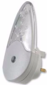 13a Plug in LED auto switch on night nite light ultra low power consumption 0.5w - Picture 1 of 2