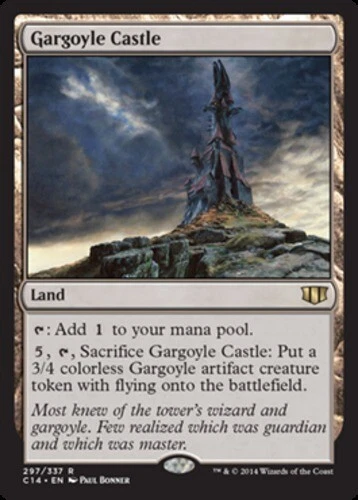 x1 Gargoyle Castle R MTG Commander 2014 M/NM, English - Image 1 of 1