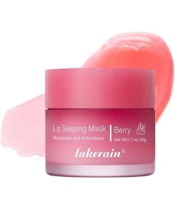 2 X Lakerain ягодный вкус сна кромки маска - увлажняющий, увлажняющий, питательный - Изображение 1 из 3