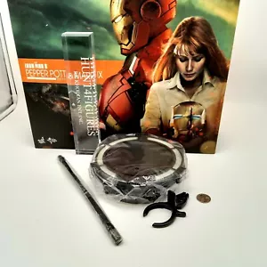 Hot Toys MMS311 Iron Man Potts 1/6 action figure's Round Base Stand Diorama Only - Picture 1 of 4