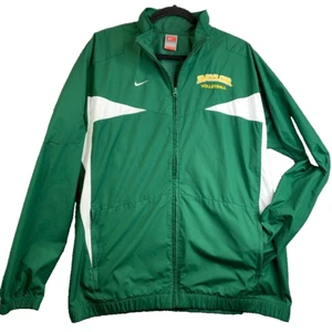 Vintage Nike Team Baylor Jacket Mens Large Green Nike Fit Storm Football - Picture 1 of 16