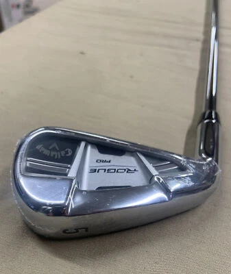 New Callaway Rogue Pro 5 Iron R300 REG Flex Steel 105g ST15 Left Handed CF18 - Image 1 of 4