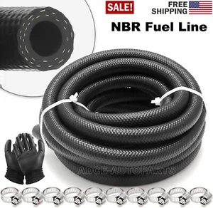 3/8" InchFuel Line NBR Rubber Hose10mm Fuel Line Hose Fuel Injection Hose 20FT - Picture 1 of 7